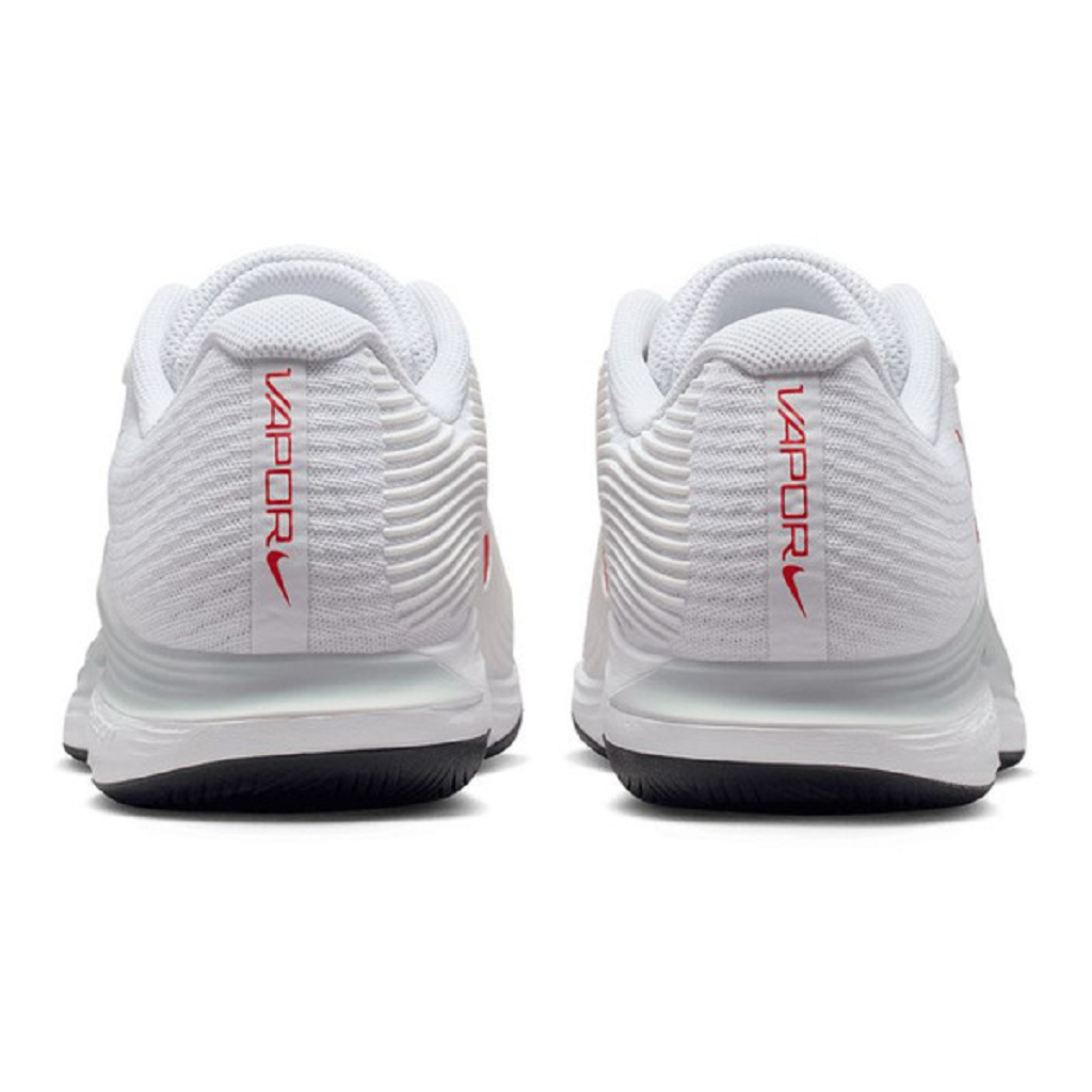 Giày Pickleball Tennis Nike Zoom Vapor 12 White Red FV5552-109 — ảnh 6