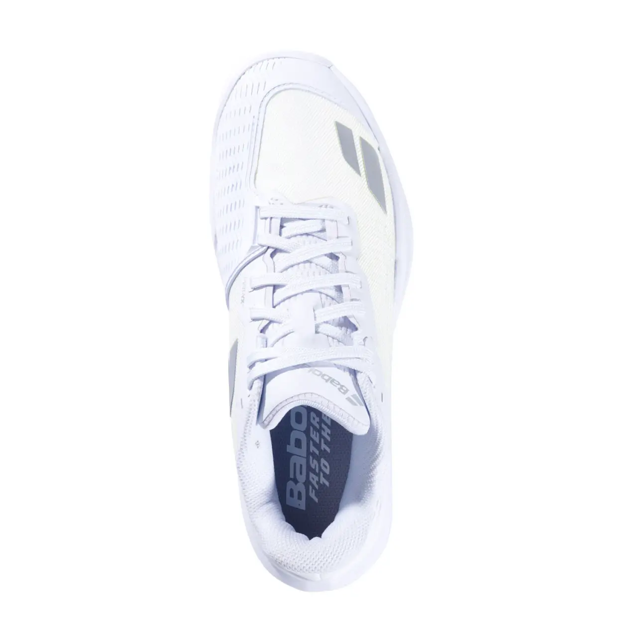 Giày Pickleball Tennis Babolat Jet Mach 4 White 31F26630B-1019 — ảnh 4