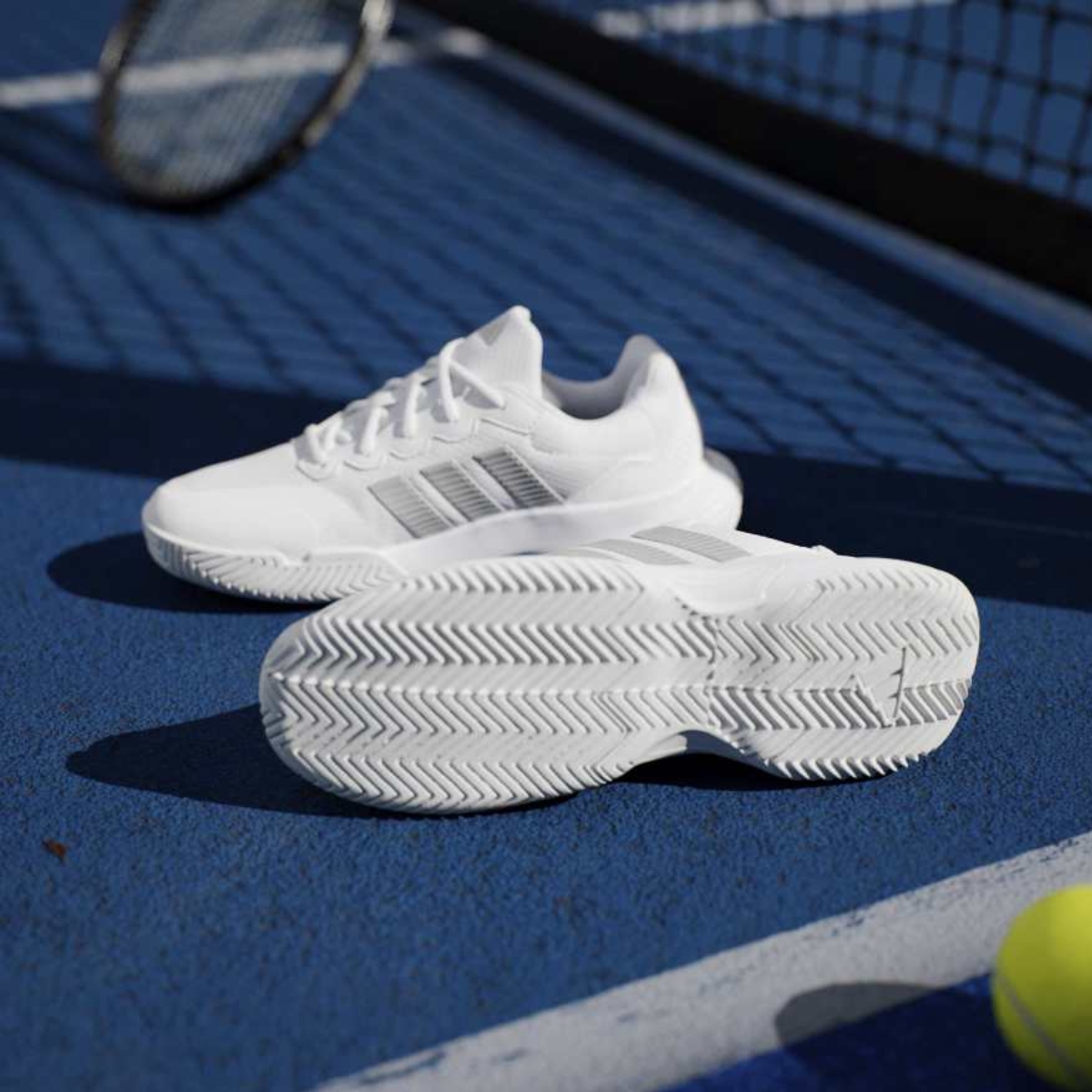 Giày Pickleball Tennis Adidas Gamecourt 2 White KI0789 — ảnh 3