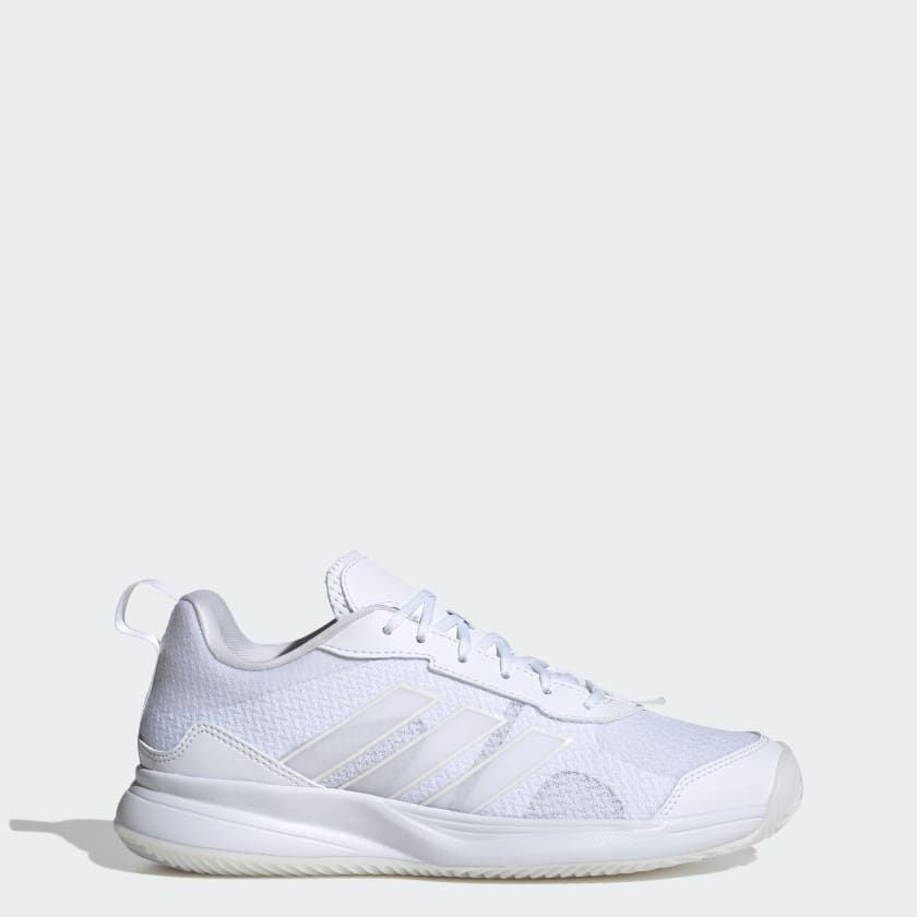 Giày Pickleball Tennis Adidas Avaflash White JR4512 — ảnh 1