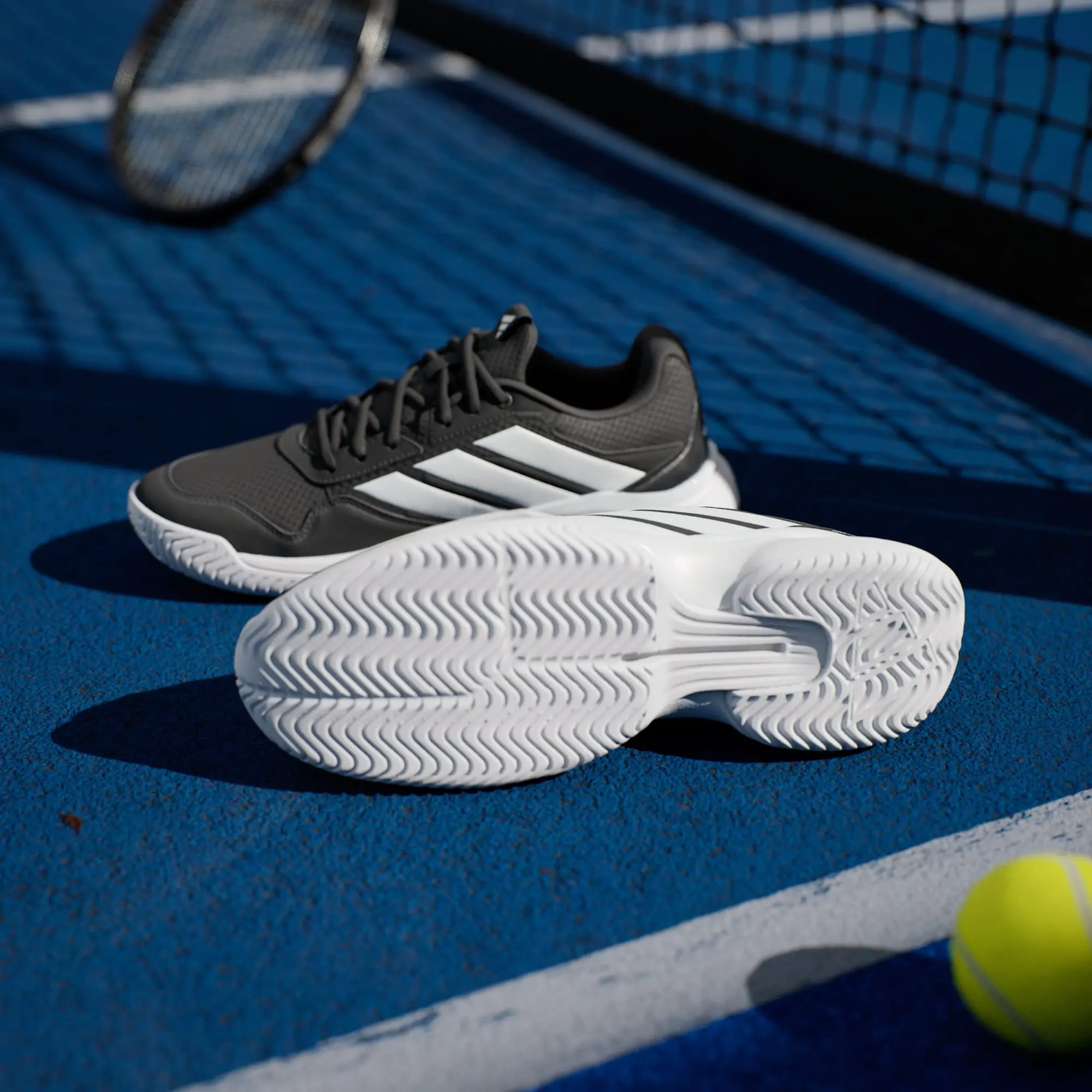 Giày Pickleball Tennis Adidas Gamecourt 3 Black KI3598 — ảnh 3