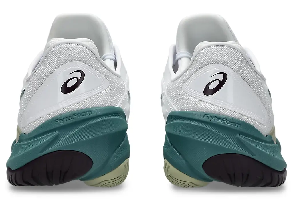 Giày Pickleball Tennis Asics Court FF 3 Teal 1041A370-107 — ảnh 10