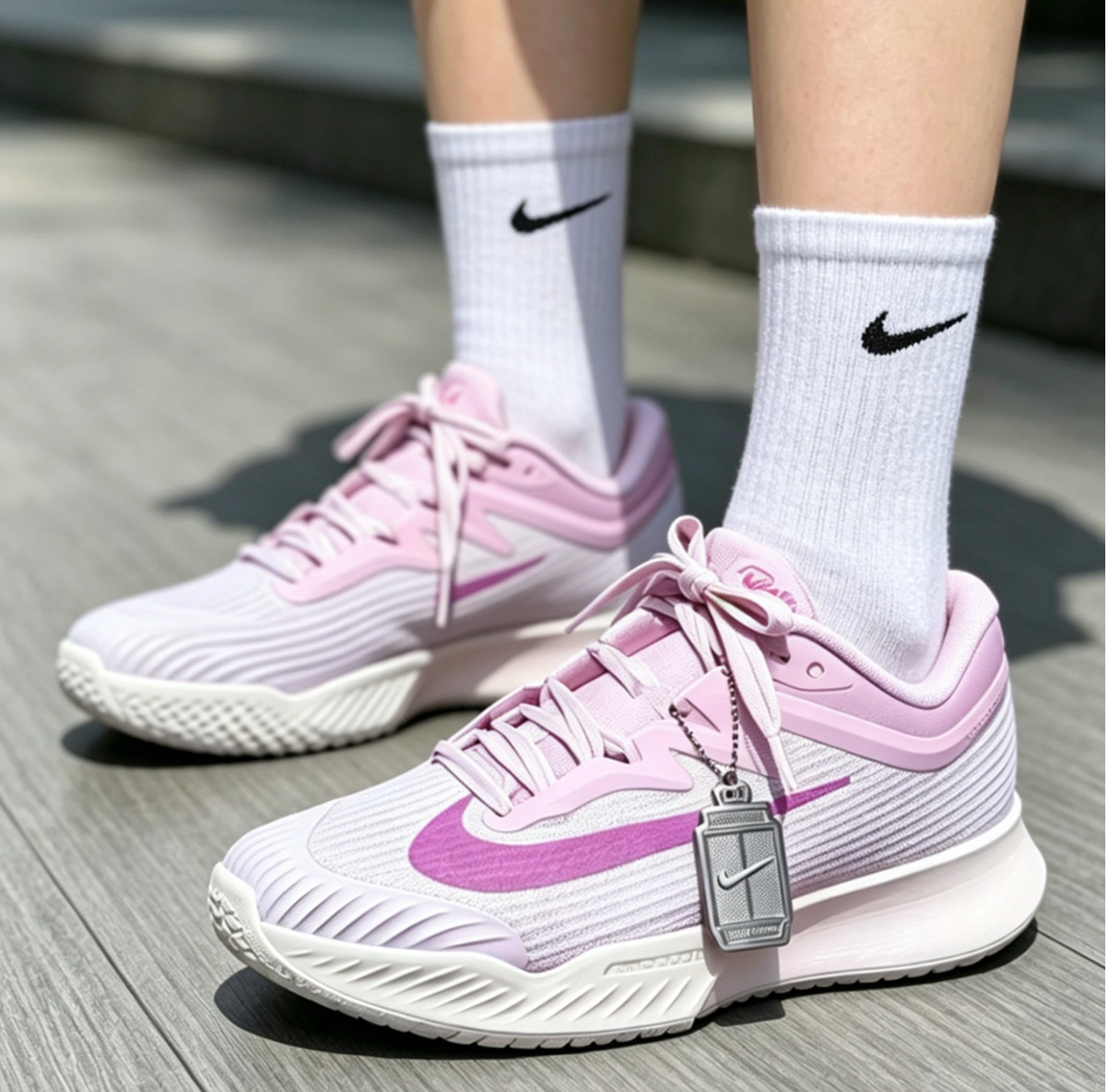 Giày Pickleball Tennis Nike Zoom Vapor Pro 3 Pink HV1376-601 — ảnh 2