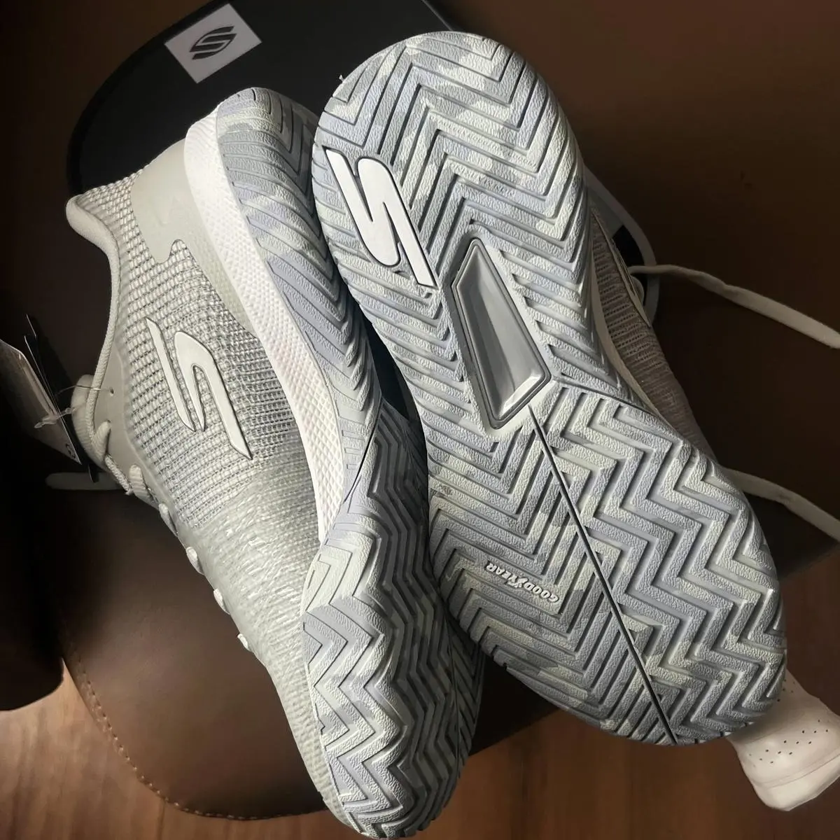 Giày Pickleball Skechers Viper Court Pro 2 Gray 172109 LTGY — ảnh 4