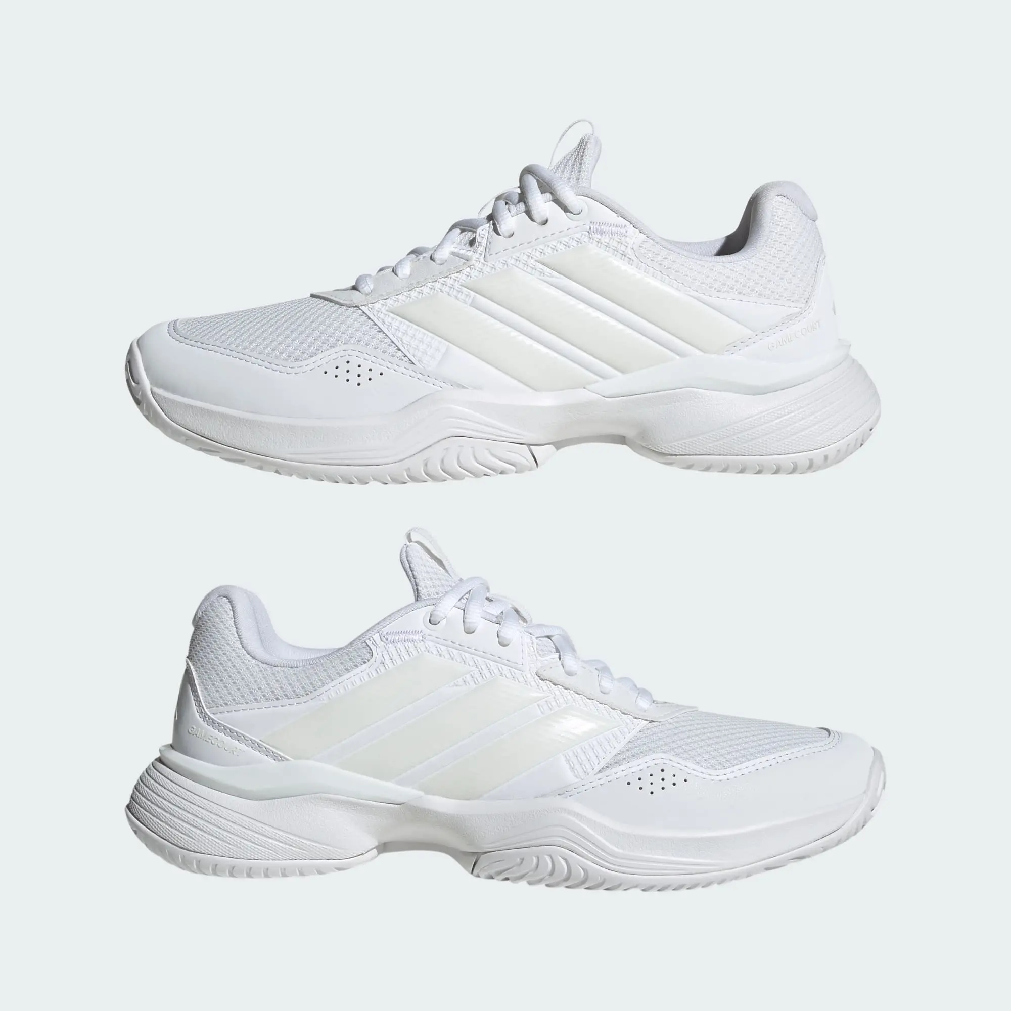 Giày Pickleball Tennis Adidas Gamecourt 3 White KI3600 — ảnh 6