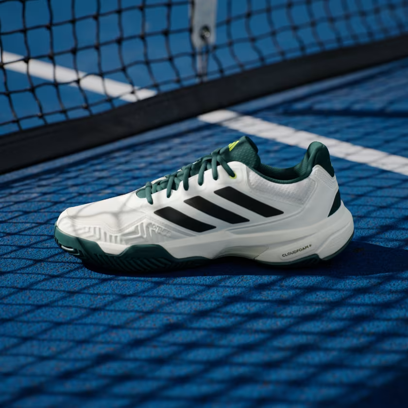 Giày Pickleball Tennis Adidas CourtJam Control 3 White JH5135 — ảnh 5