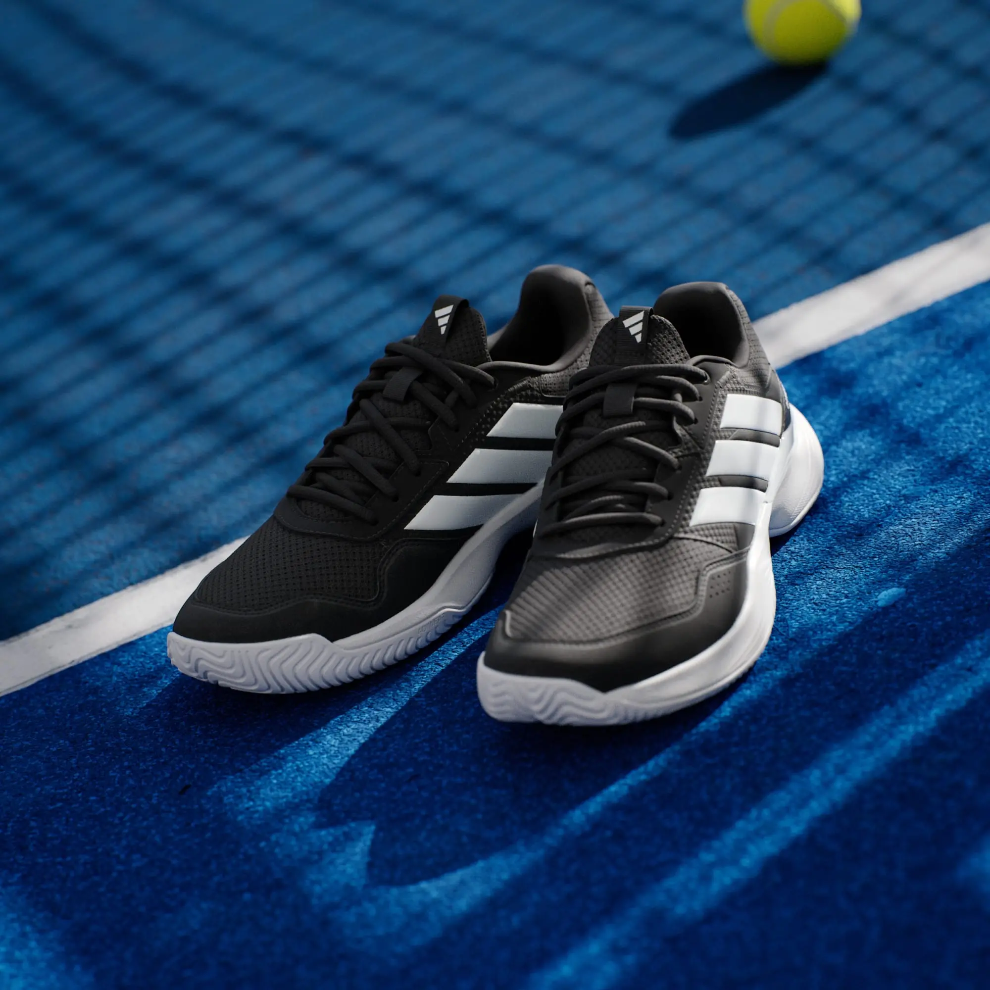 Giày Pickleball Tennis Adidas Gamecourt 3 Black KI3598 — ảnh 4