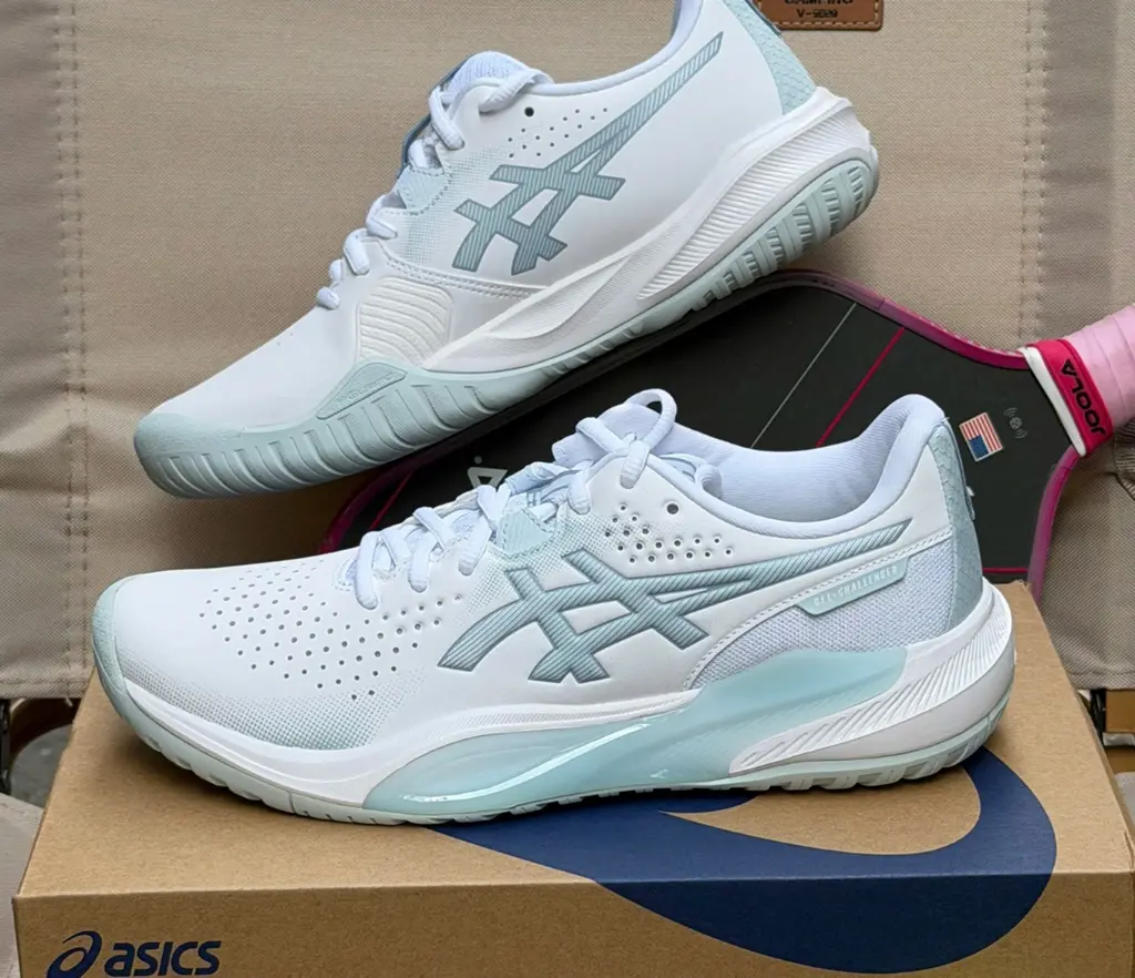 Giày Pickleball Tennis Asics Gel Challenger 15 Sky 1042A294-102 — ảnh 2