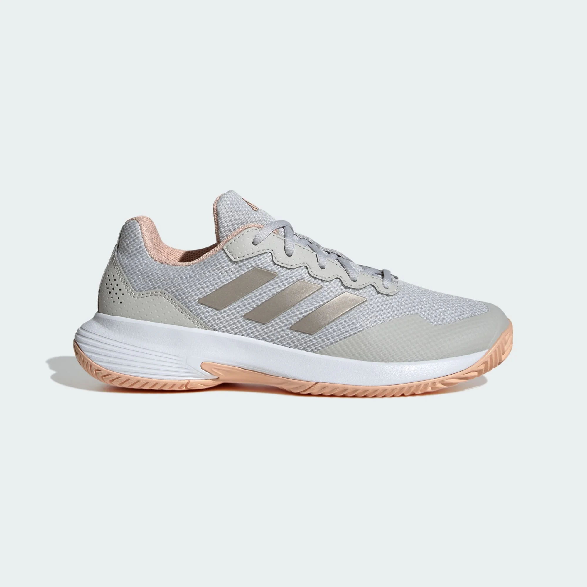 Giày Pickleball Tennis Adidas Gamecourt 2 Grey Sail IH2969 — ảnh 1