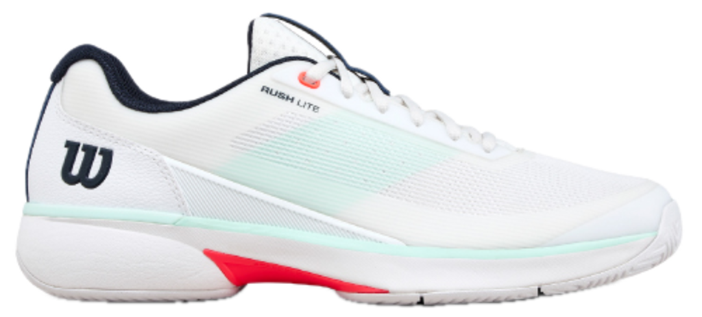 Giày Pickleball Tennis Wilson Rush Lite 5 White WRS338580