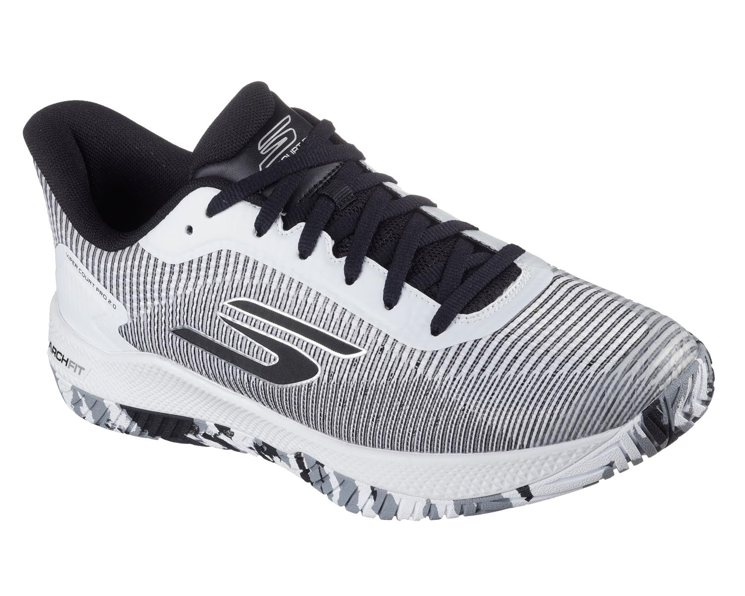 Giày Pickleball Skechers Viper Court Pro 2.0 246109WW WBK — ảnh 1