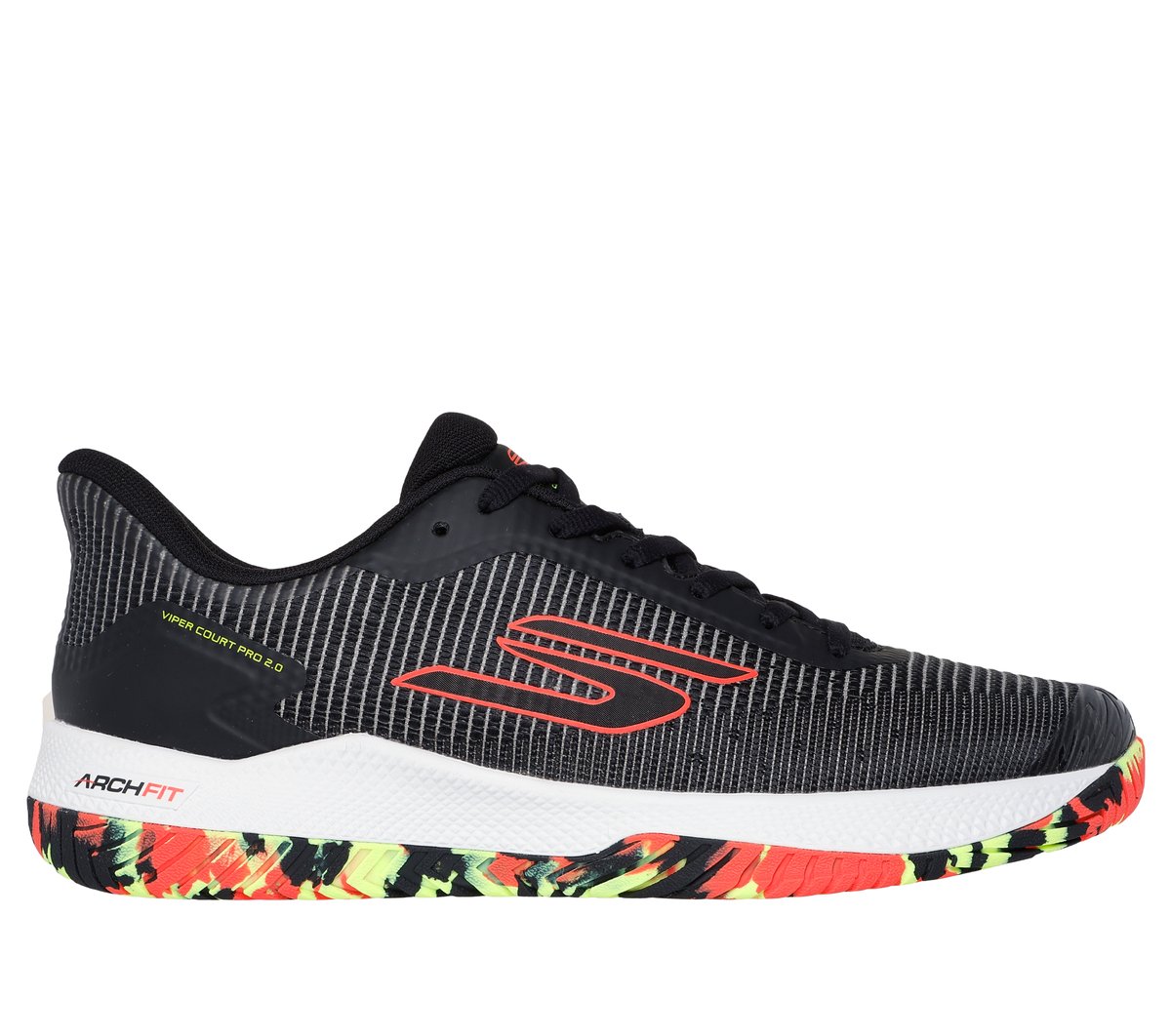 Giày Pickleball Skechers Viper Court Pro 2.0 Black 246109 BKMT — ảnh 1