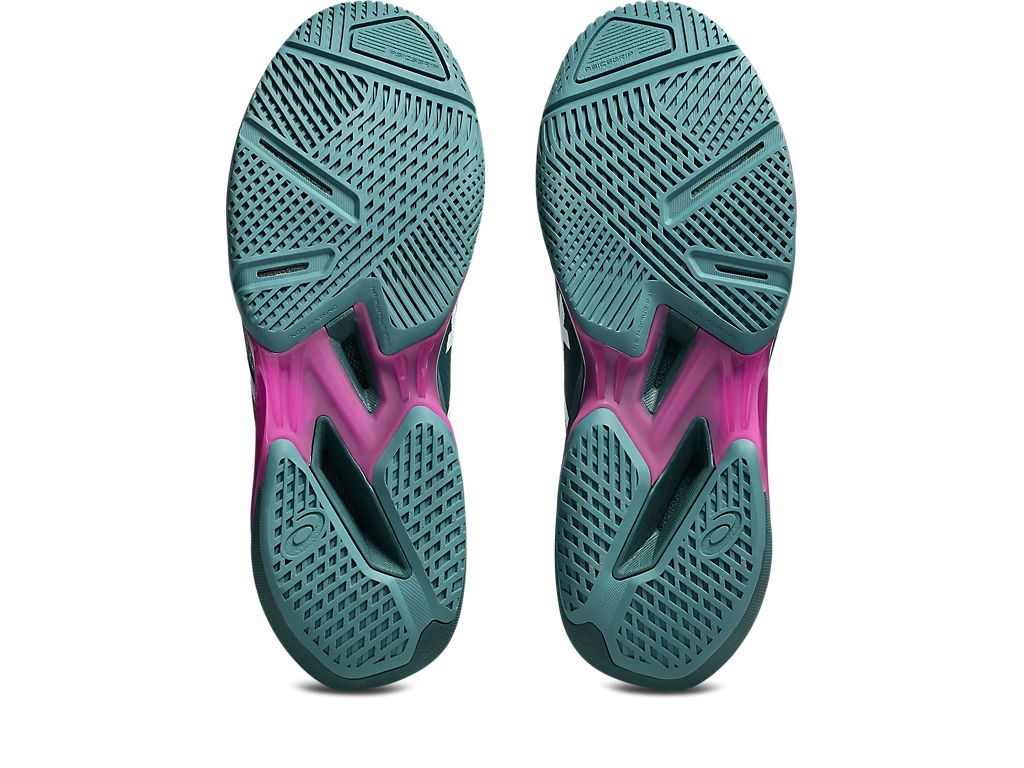 Giày Pickleball Tennis Asics Solution Speed FF 4 Green 1041A532-300 — ảnh 6