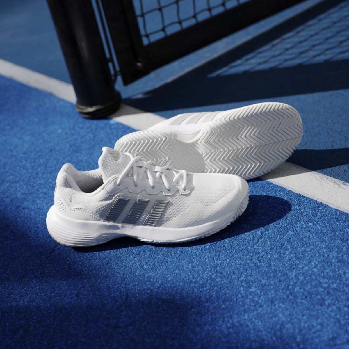Giày Pickleball Tennis Adidas Gamecourt 2 White KI0789 — ảnh 5