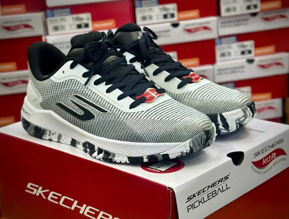 Giày Pickleball Skechers Viper Court Pro 2 246109 WBK — ảnh 4
