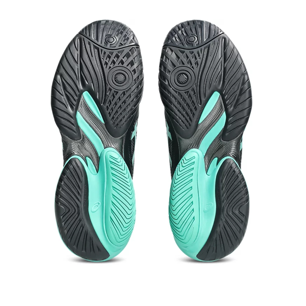 Giày Pickleball Tennis Asics Court FF 3 Black Green 1041A370-002 — ảnh 6