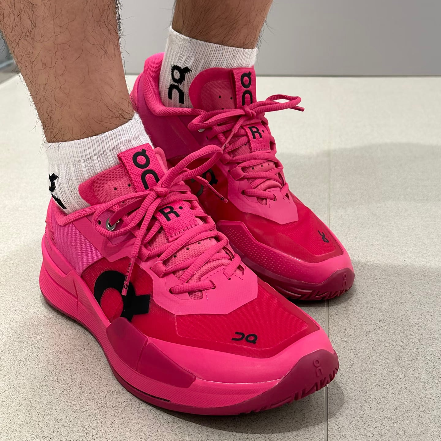 Giày Pickleball Tennis On the Roger Pro 2 Pink 3WE10333602 — ảnh 2