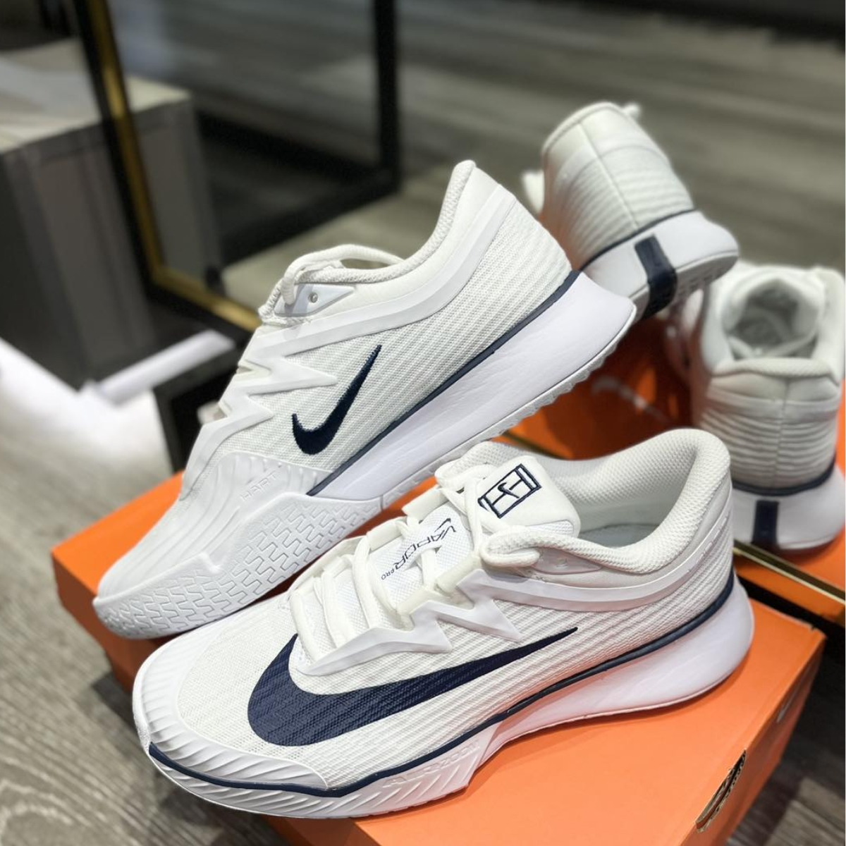 Giày Pickleball Tennis Nike Zoom Vapor Pro 3 PRM HJ6771-100 — ảnh 5