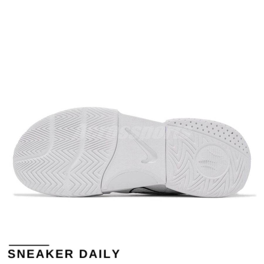 Giày Pickleball Tennis Nike Court Lite 4 White Black FD6574-100 — ảnh 7