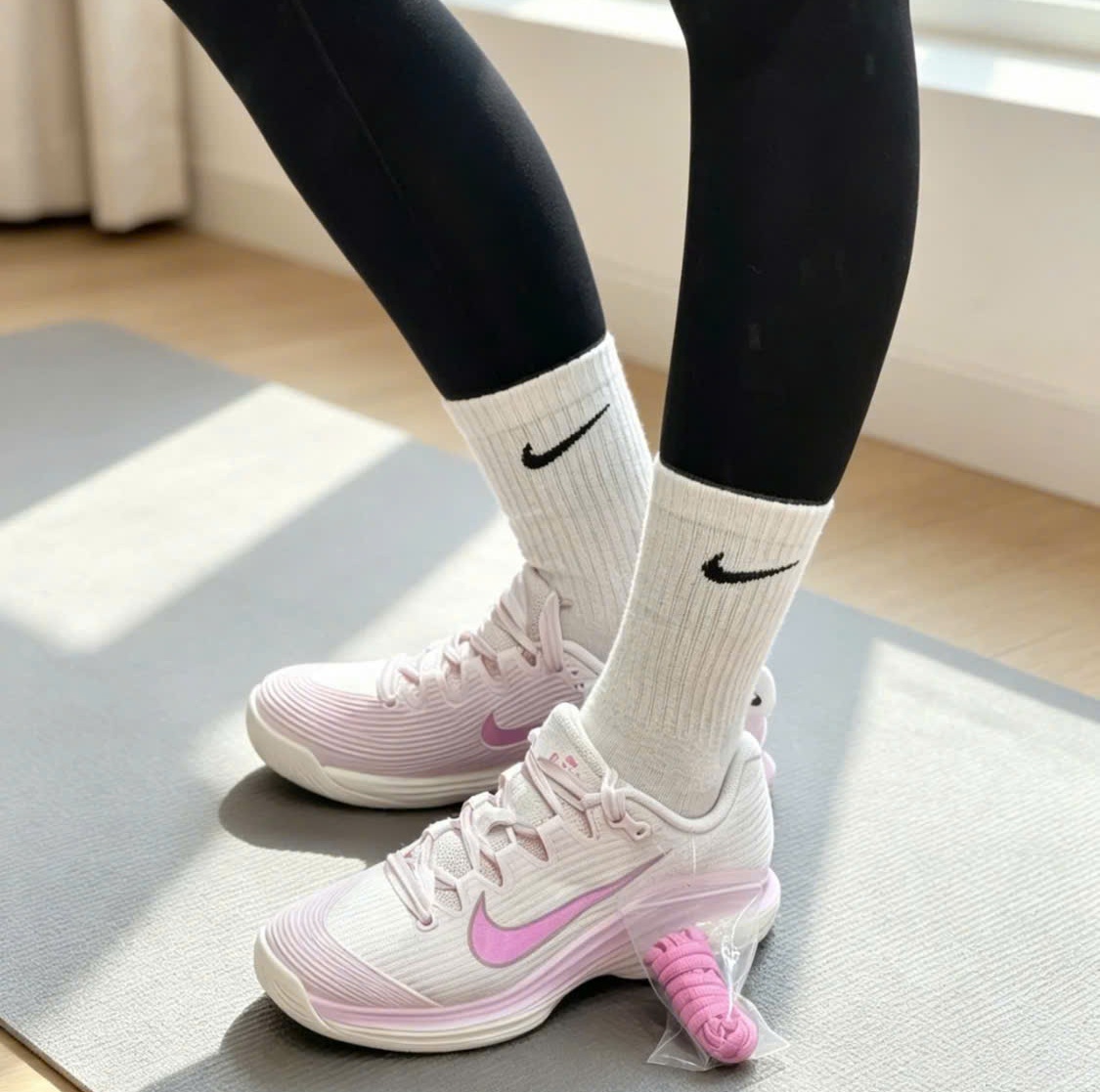 Giày Pickleball Tennis Nike Zoom Vapor 12 PRM Pink HV1449-601 — ảnh 3