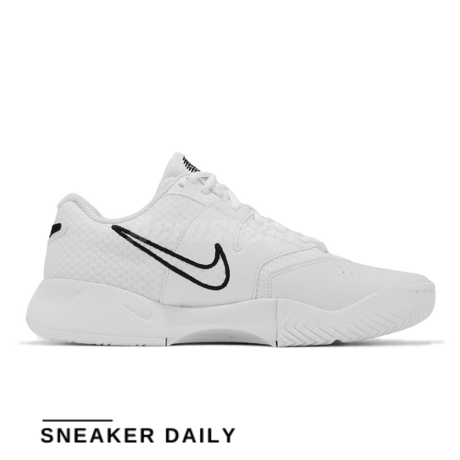 Giày Pickleball Tennis Nike Court Lite 4 White Black FD6574-100 — ảnh 2