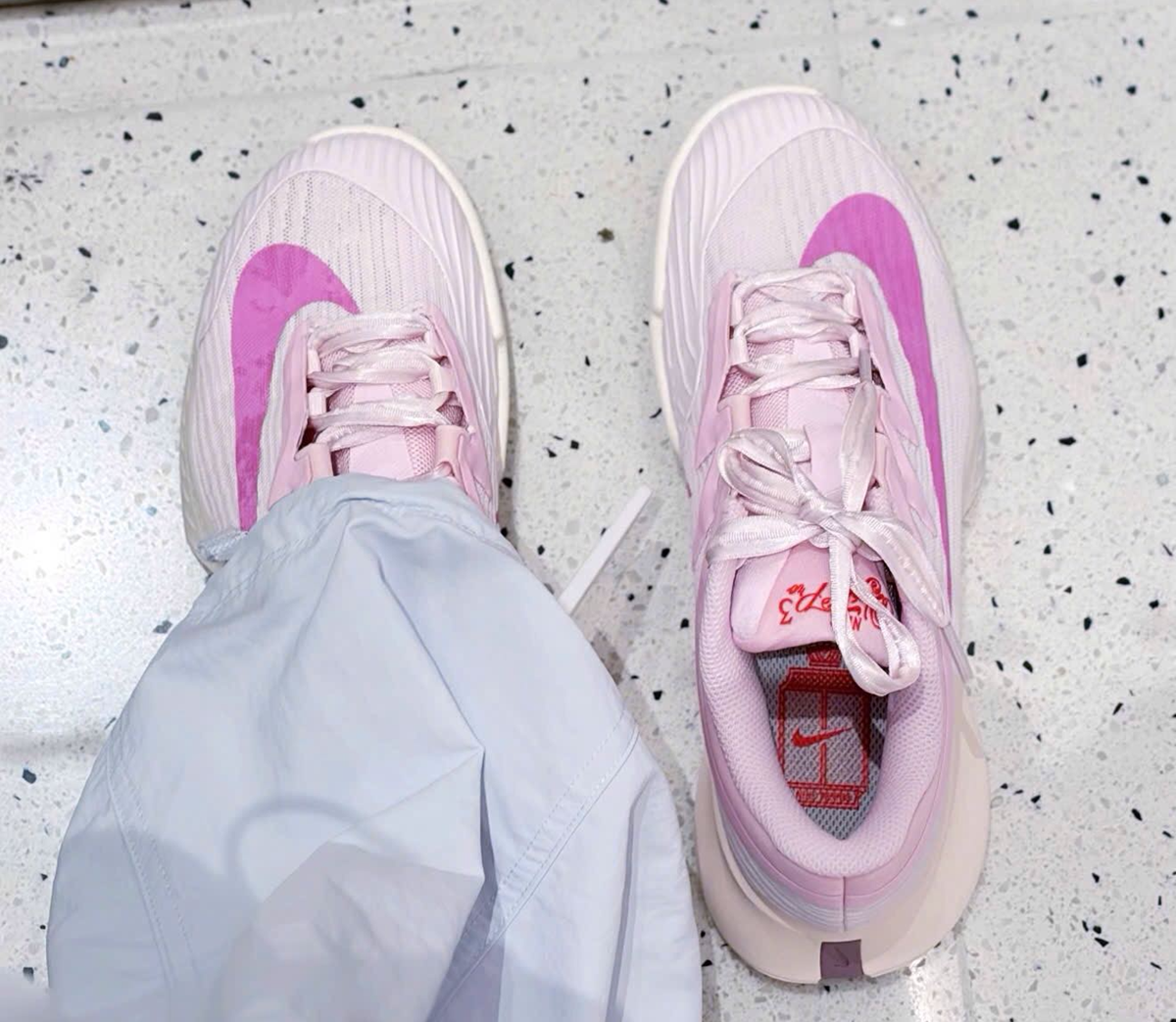Giày Pickleball Tennis Nike Zoom Vapor Pro 3 Pink HV1376-601 — ảnh 6