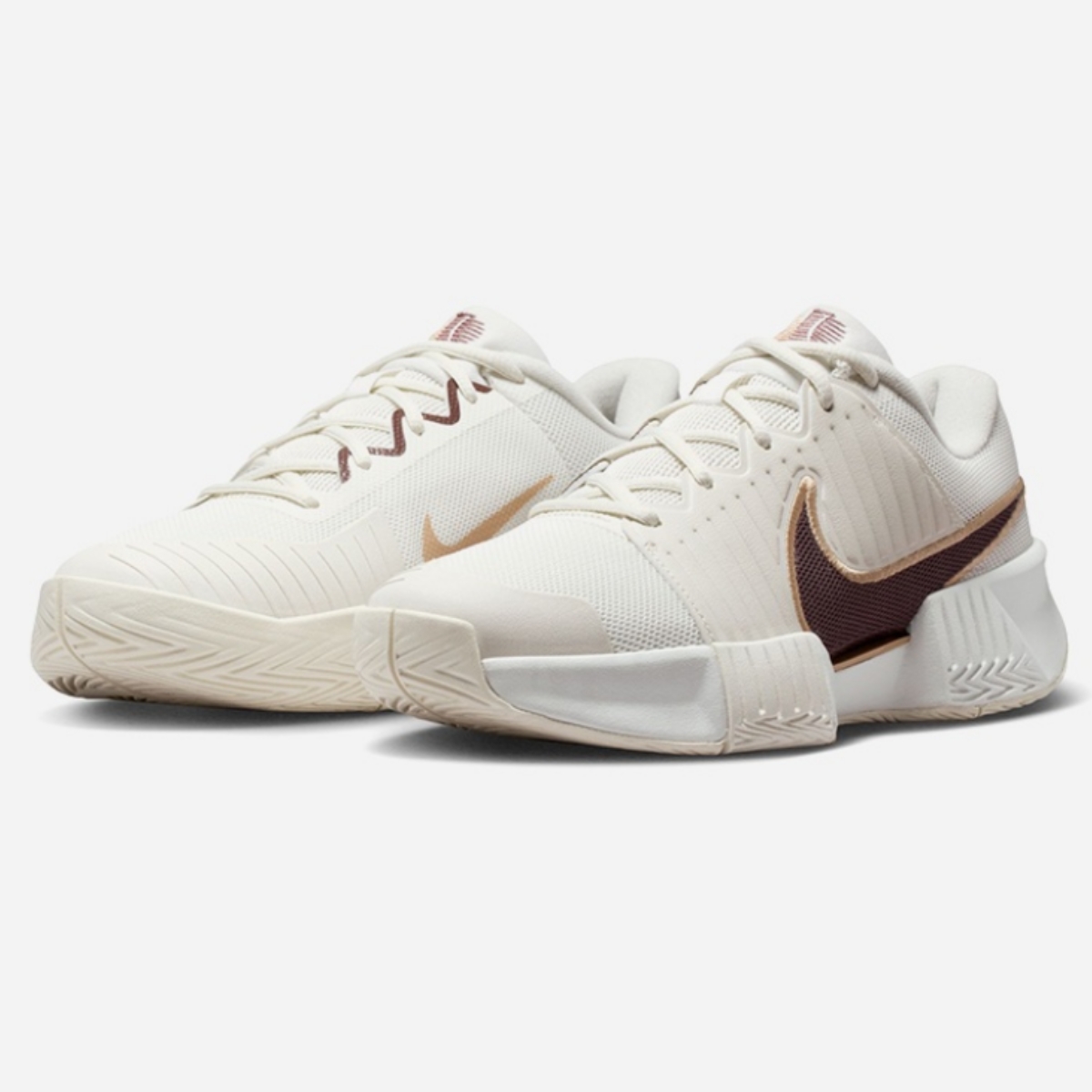 Giày Pickleball Tennis Nike Zoom GP Challenge Pro Tan IB6560-109 — ảnh 4