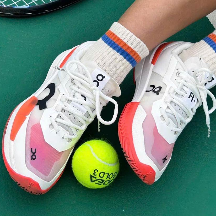 Giày Pickleball Tennis On The Roger Pro 2 Clay Flame 3WE10330256 — ảnh 4
