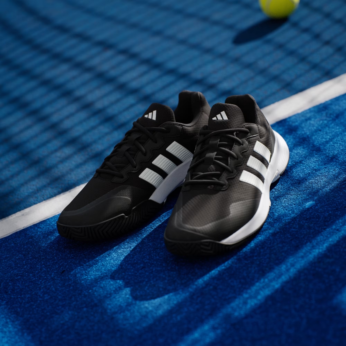 Giày Pickleball Tennis Adidas Gamecourt 2 Black KI0780 — ảnh 6