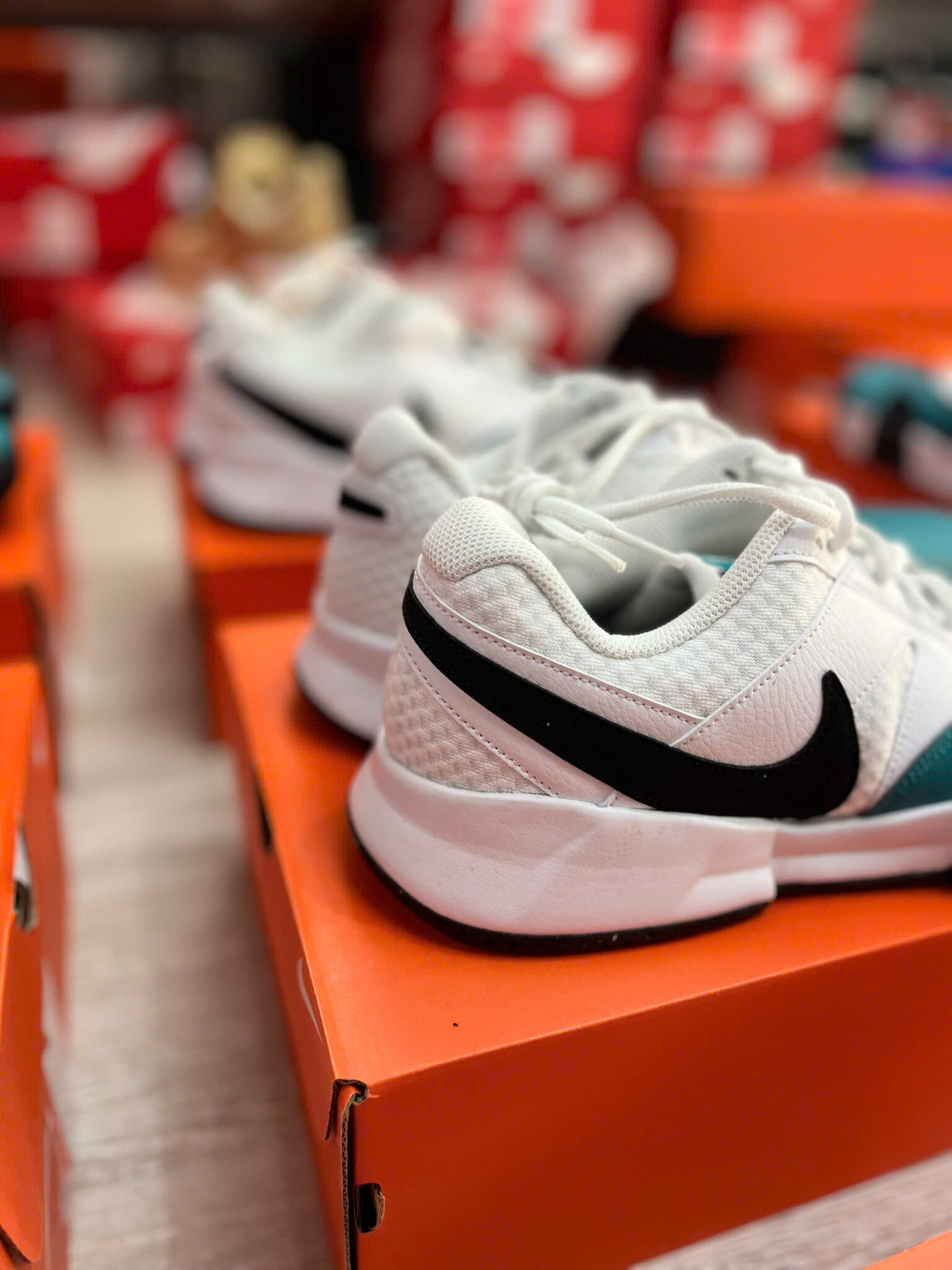Giày Pickleball Tennis Nike Court Lite 4 White FD6574-104 — ảnh 9