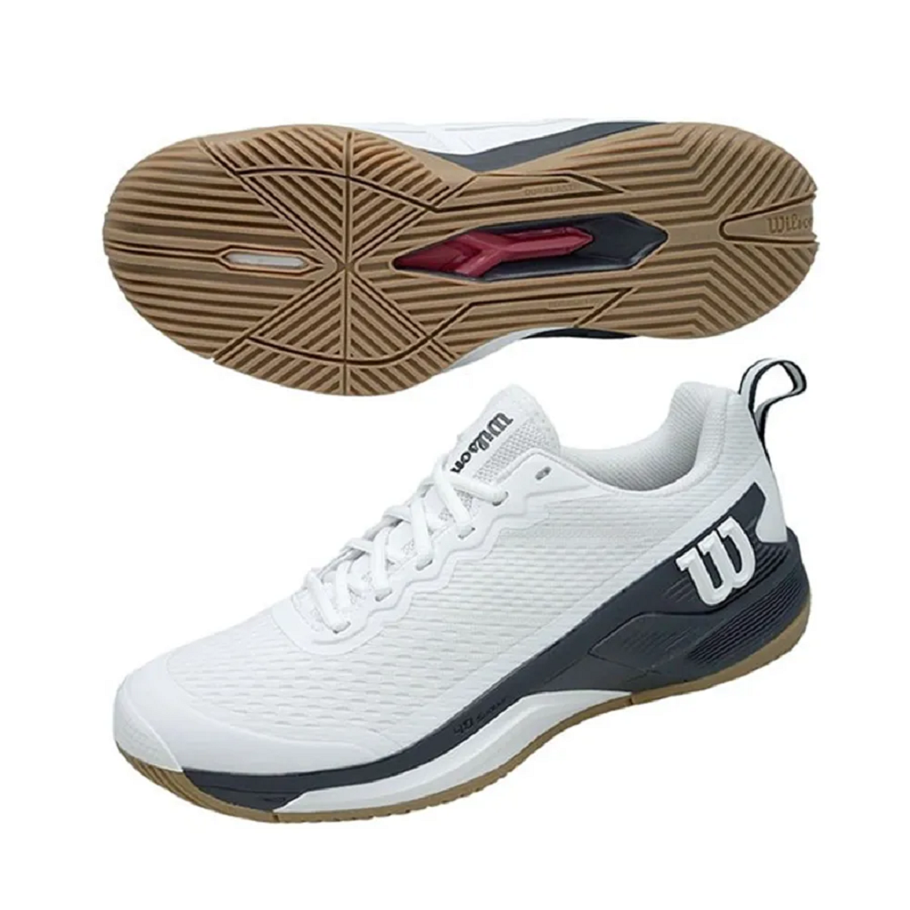 Giày Pickleball Tennis Wilson Rush Pro 4.5 TM Navy WRS336430 — ảnh 5