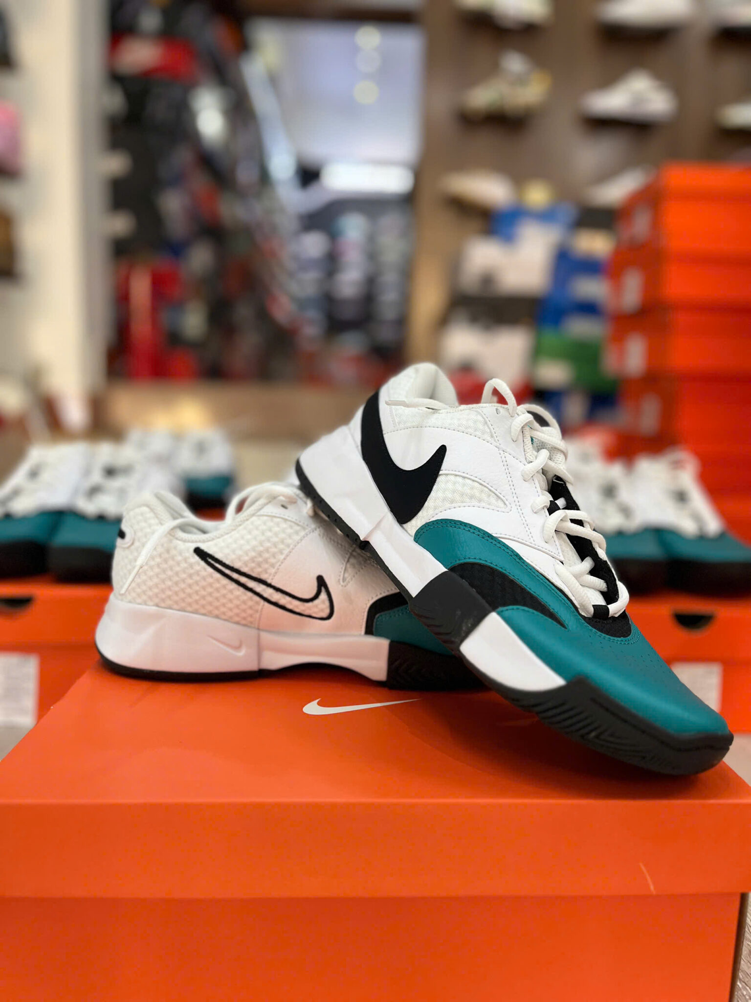 Giày Pickleball Tennis Nike Court Lite 4 White FD6574-104 — ảnh 4