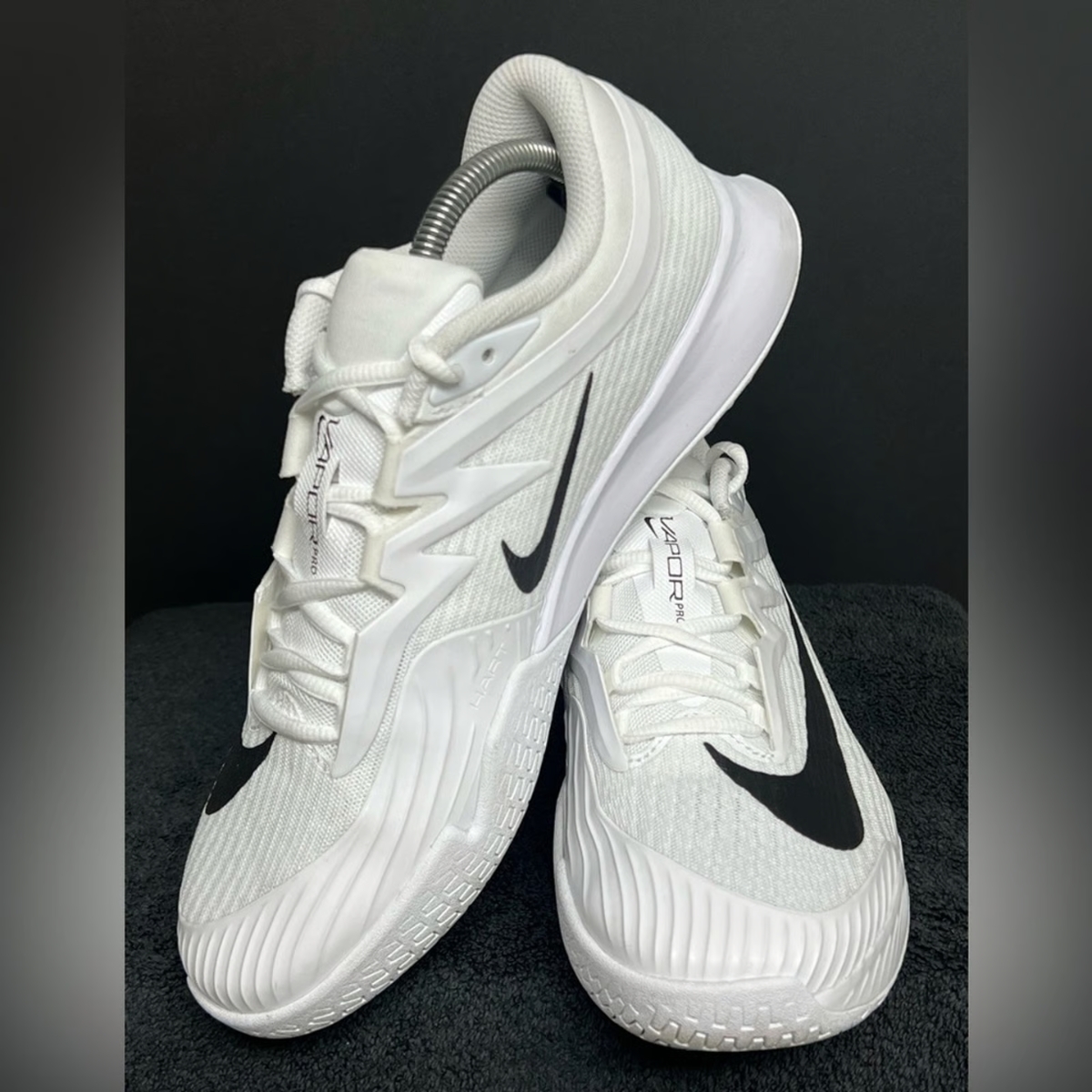 Giày Pickleball Tennis Nike Zoom Vapor Pro 3 White Black FZ2161-101 — ảnh 3