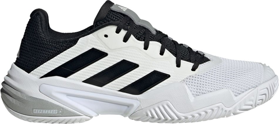 Giày Pickleball Tennis Adidas Barricade 13 White Black IF0465 — ảnh 1