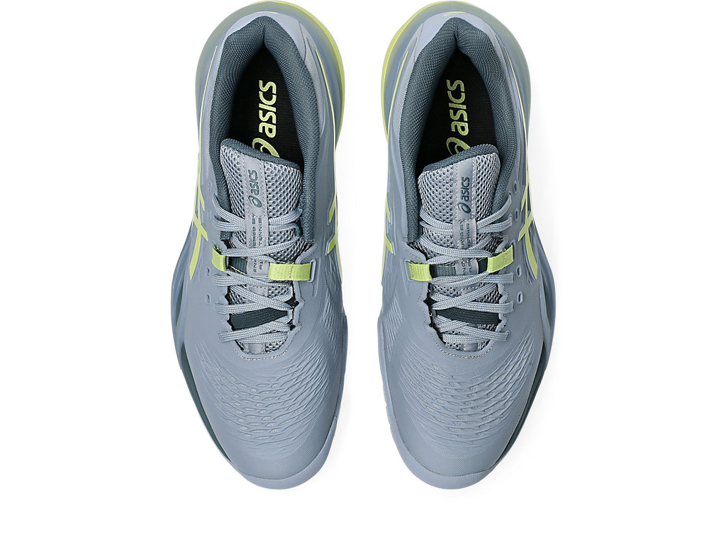 Giày Pickleball Tennis Asics Gel Resolution X Grey 1041A481-402 — ảnh 8