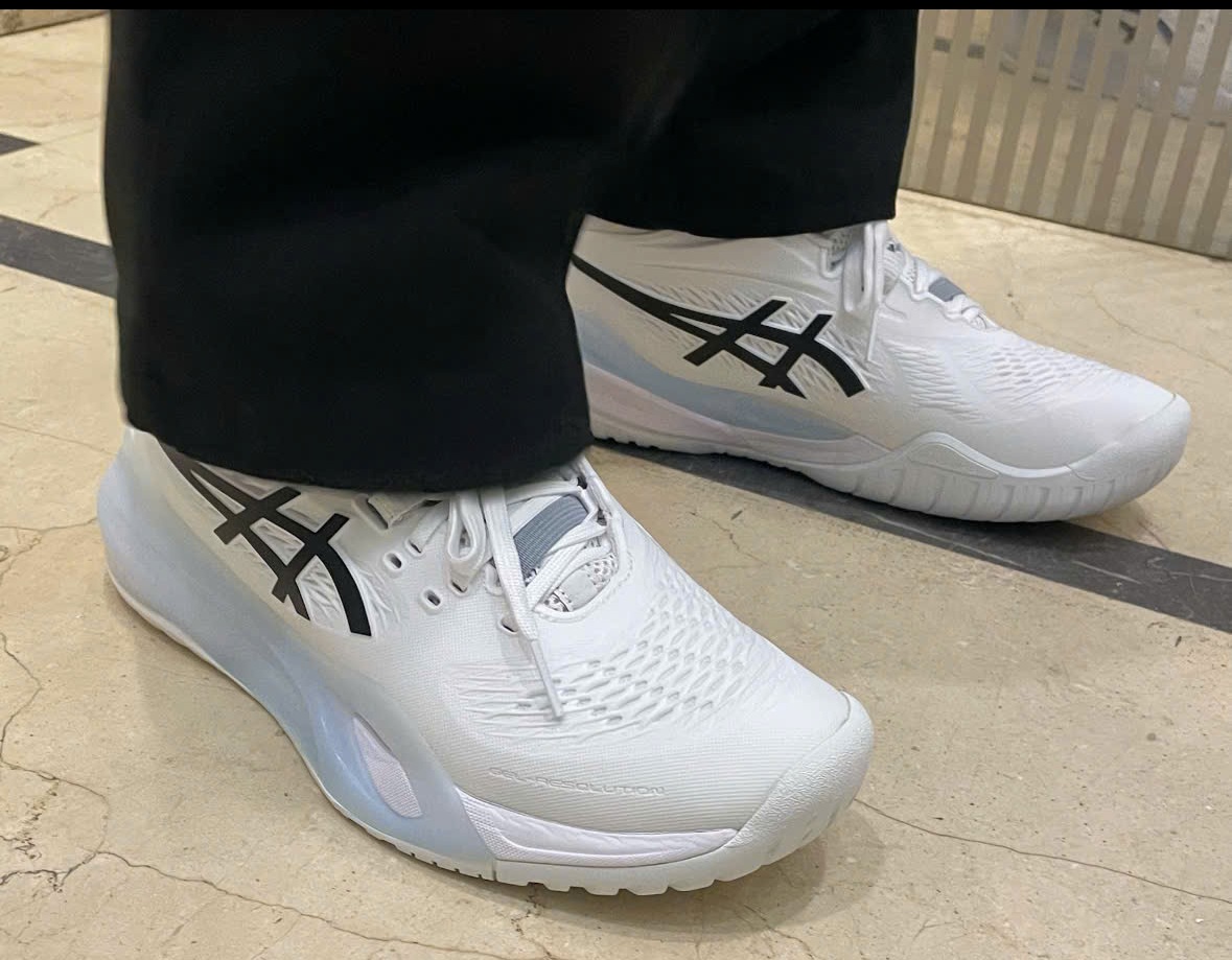 Giày Tennis Pickleball Asics Gel Resolution X 1041A481-100 — ảnh 6