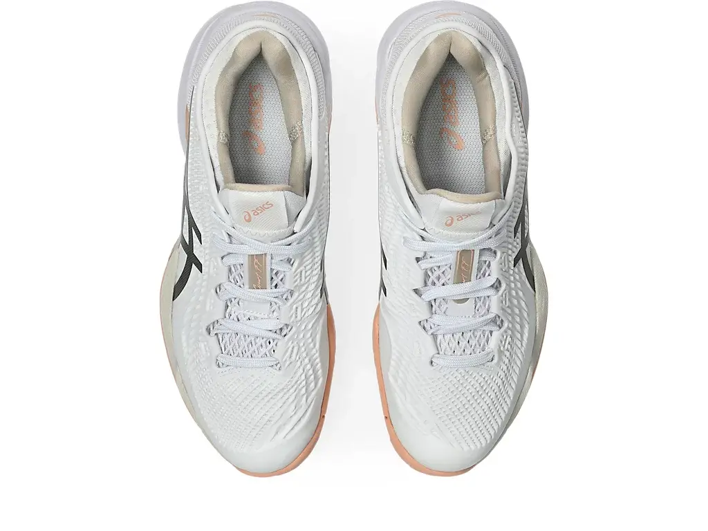 Giày Pickleball Tennis Asics Court FF 3 Coffee 1042A220-108 — ảnh 3