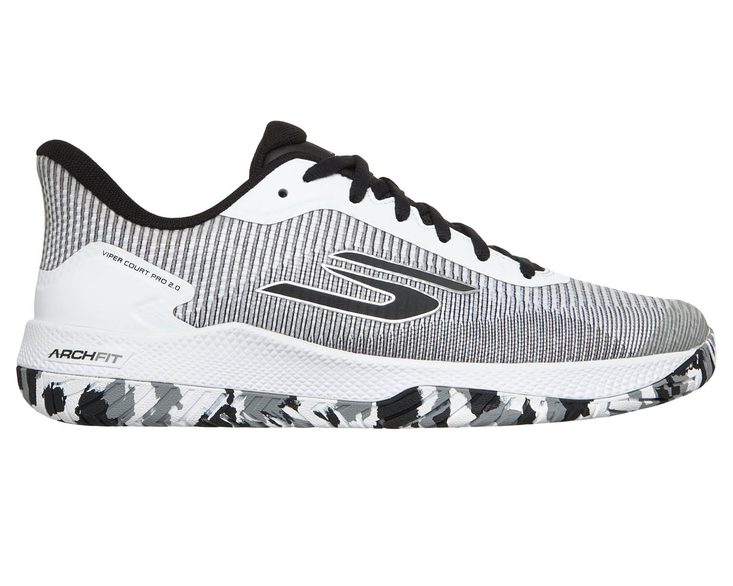 Giày Pickleball Skechers Viper Court Pro 2.0 246109WW WBK — ảnh 2