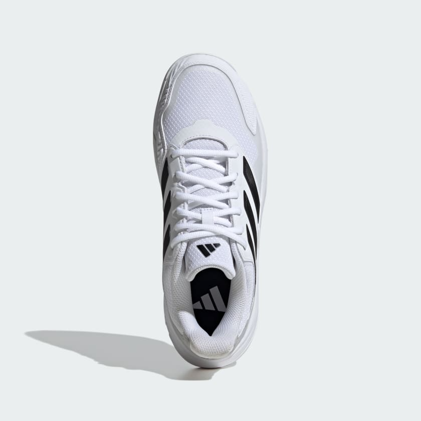 Giày Pickleball Tennis Adidas CourtJam Control 3 White Black IF7888 — ảnh 6