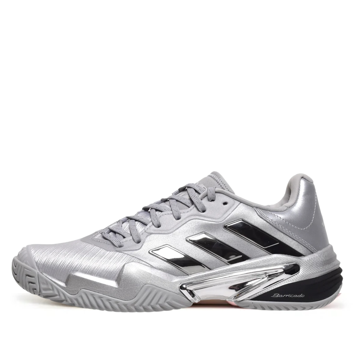 Giày Pickleball Tennis Adidas Barricade 13 25th Silver JR4223 — ảnh 1