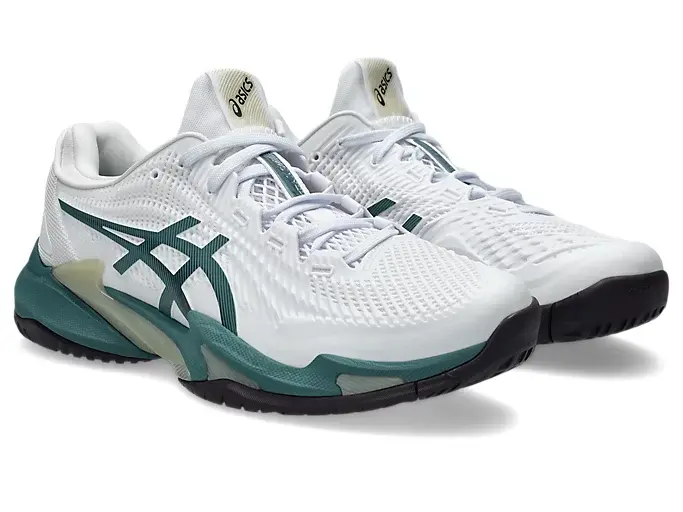 Giày Pickleball Tennis Asics Court FF 3 Teal 1041A370-107 — ảnh 7