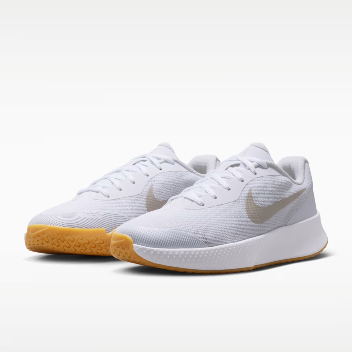 Giày Pickleball Tennis Nike Vapor Lite 3 HC White Gum FZ2156-103 — ảnh 2