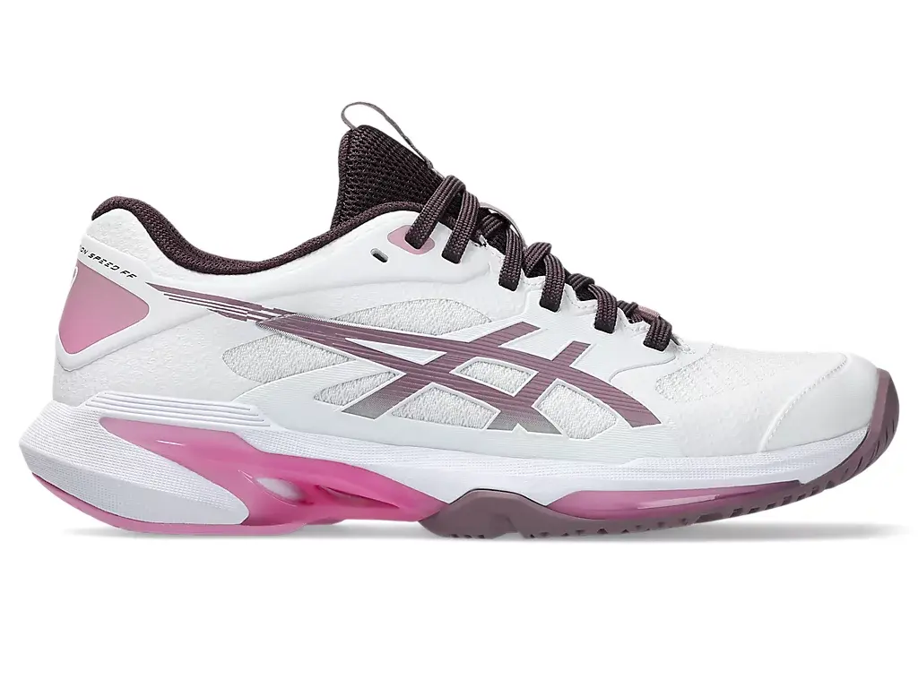 Giày Pickleball Tennis Asics Solution Speed FF 4 Mauve 1042A307-102 — ảnh 8
