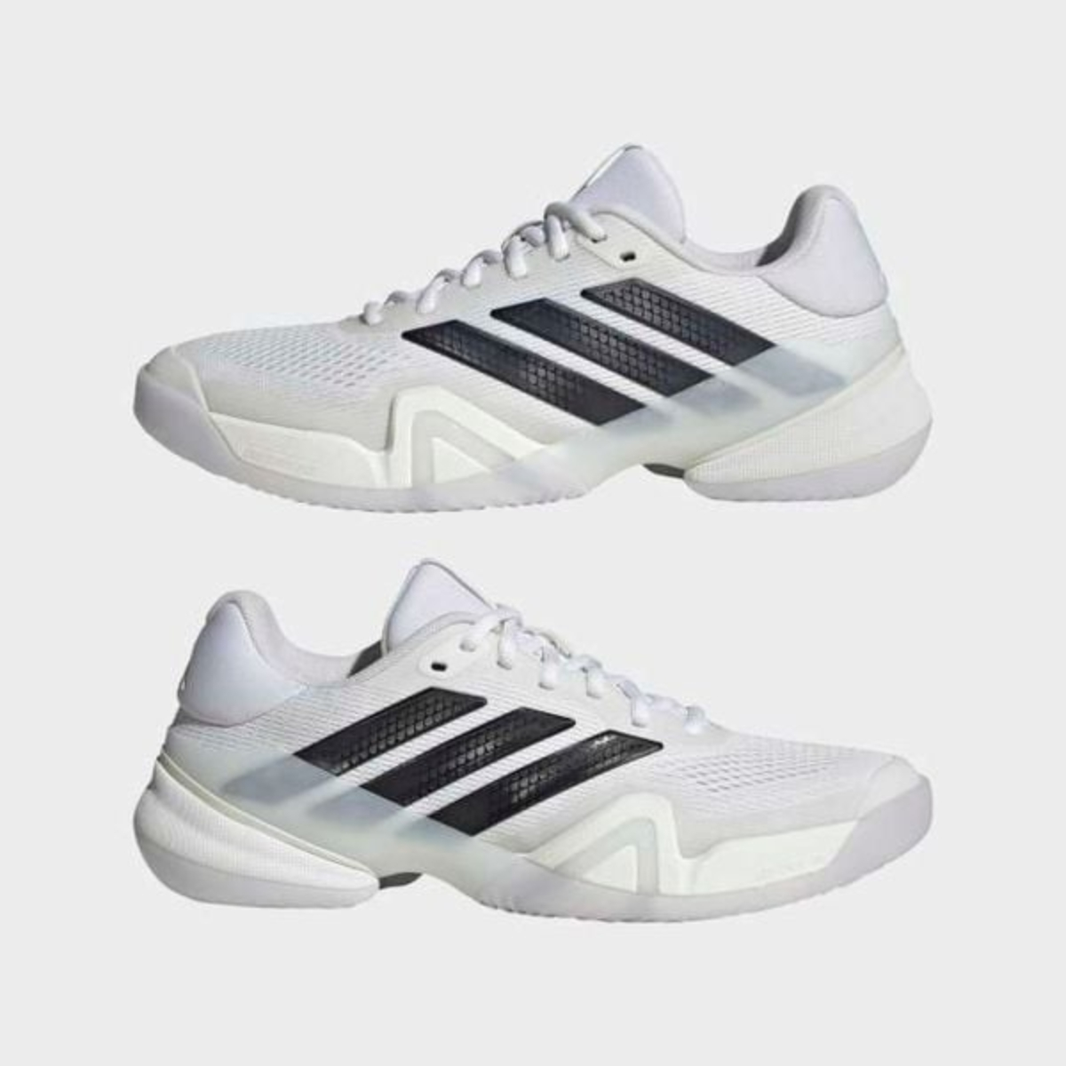 Giày Pickleball Tennis Adidas Barricade 14 White Black KI3438 — ảnh 3