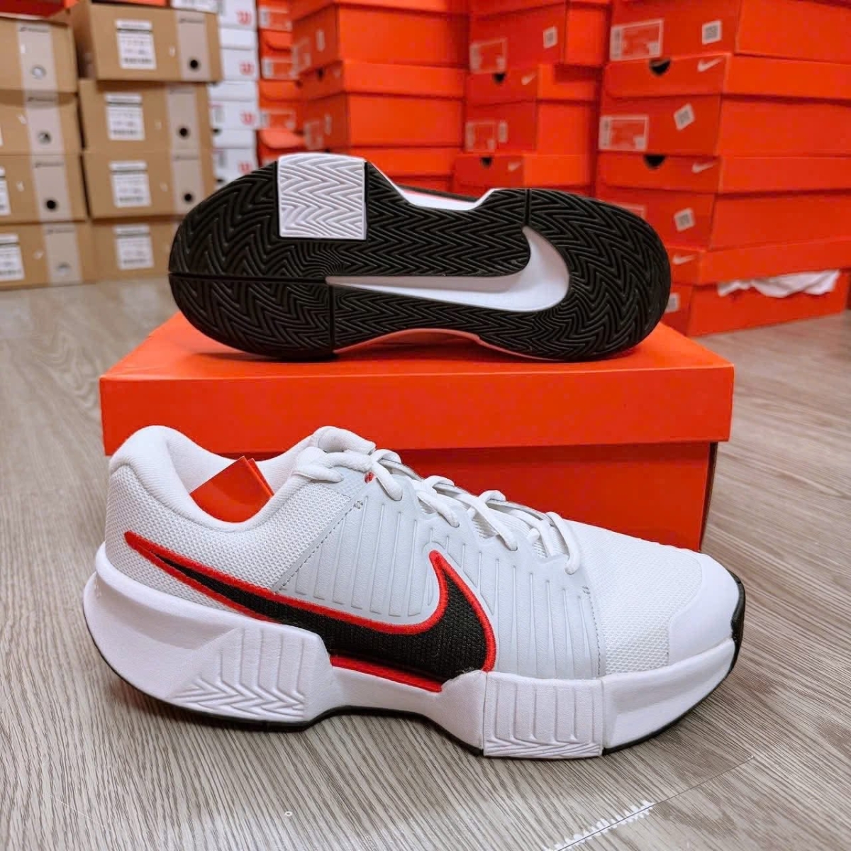 Giày Pickleball Tennis Nike Zoom GP Challenge Pro HC IF7052-101 — ảnh 3