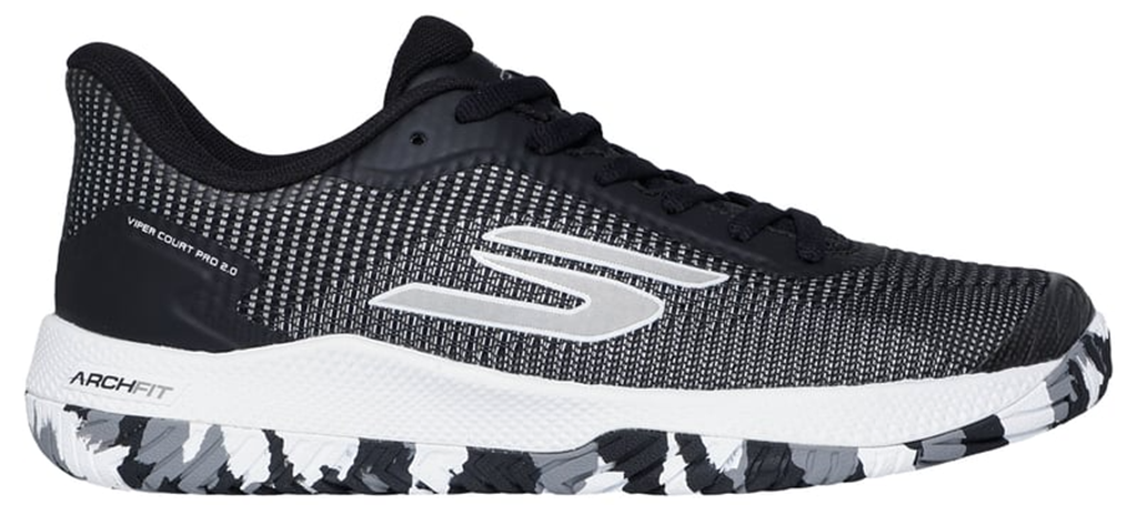 Giày Pickleball Skechers Viper Court Pro 2.0 Black 172109 BKW — ảnh 1