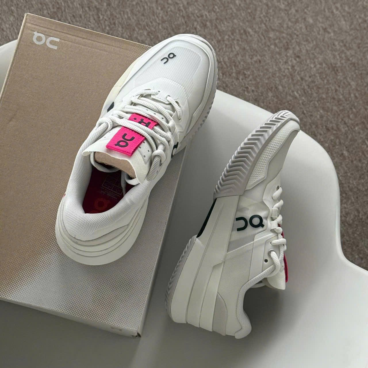 Giày Pickleball Tennis ON The Roger 2 Clay White 3WE10634274 — ảnh 7