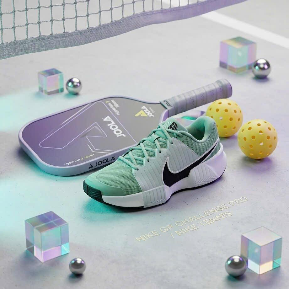 Giày Pickleball Tennis Nike Zoom Challenge Pro Teal IB6560-003 — ảnh 3