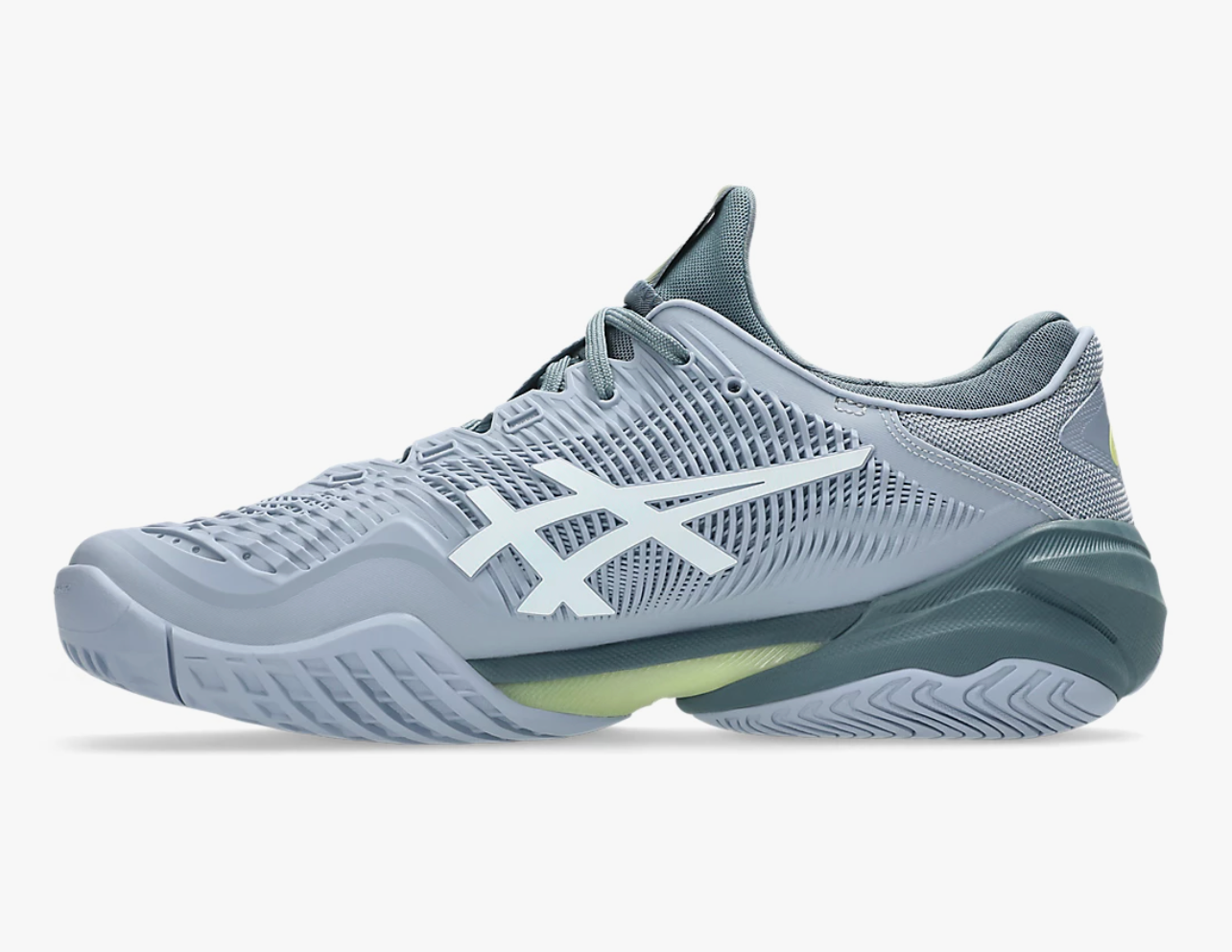 Giày Pickleball Tennis Asics Court FF 3 Grey 1041A370-404 — ảnh 9