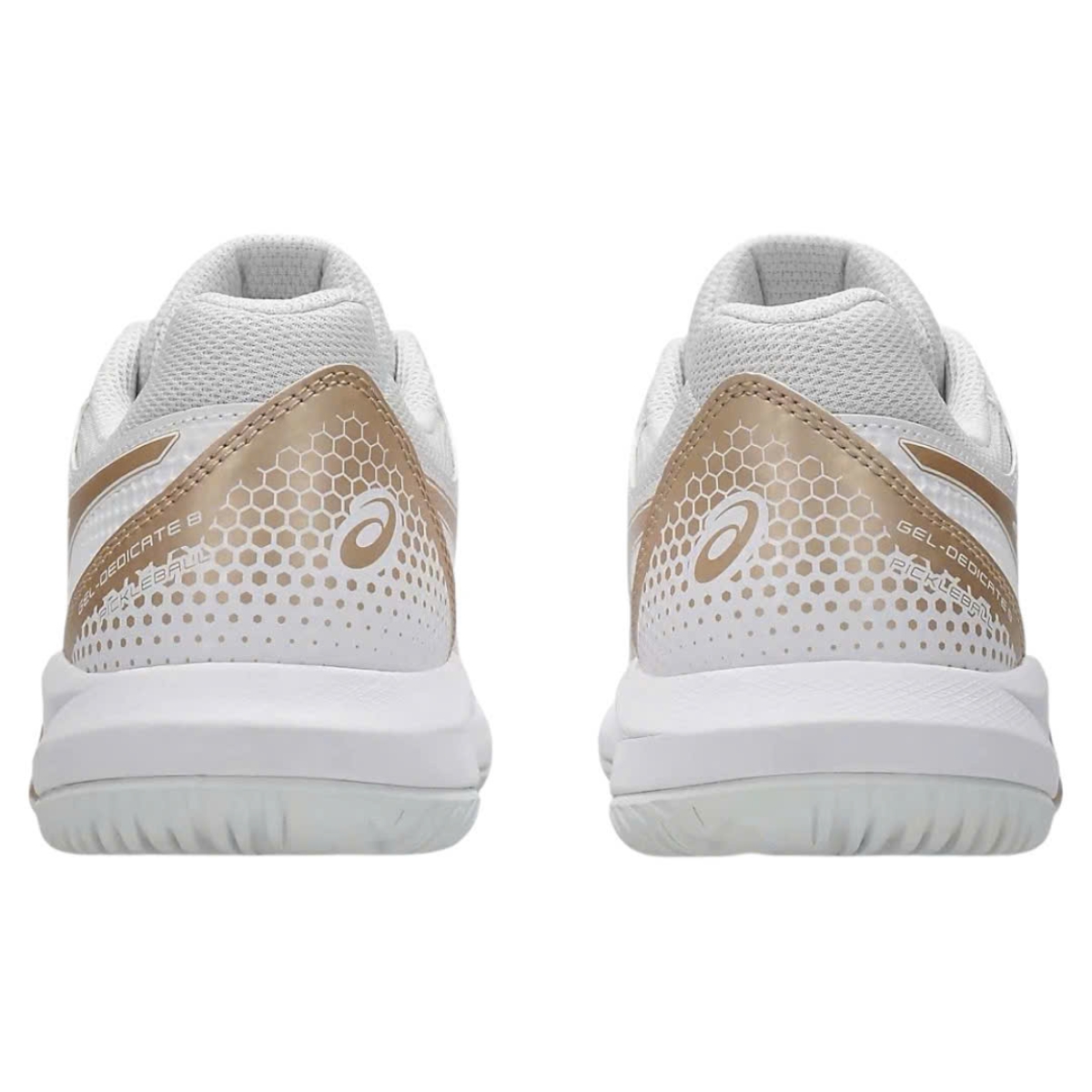 Giày Pickleball Tennis Asics Gel Dedicate 8 Champagne 1042A236-105 — ảnh 6
